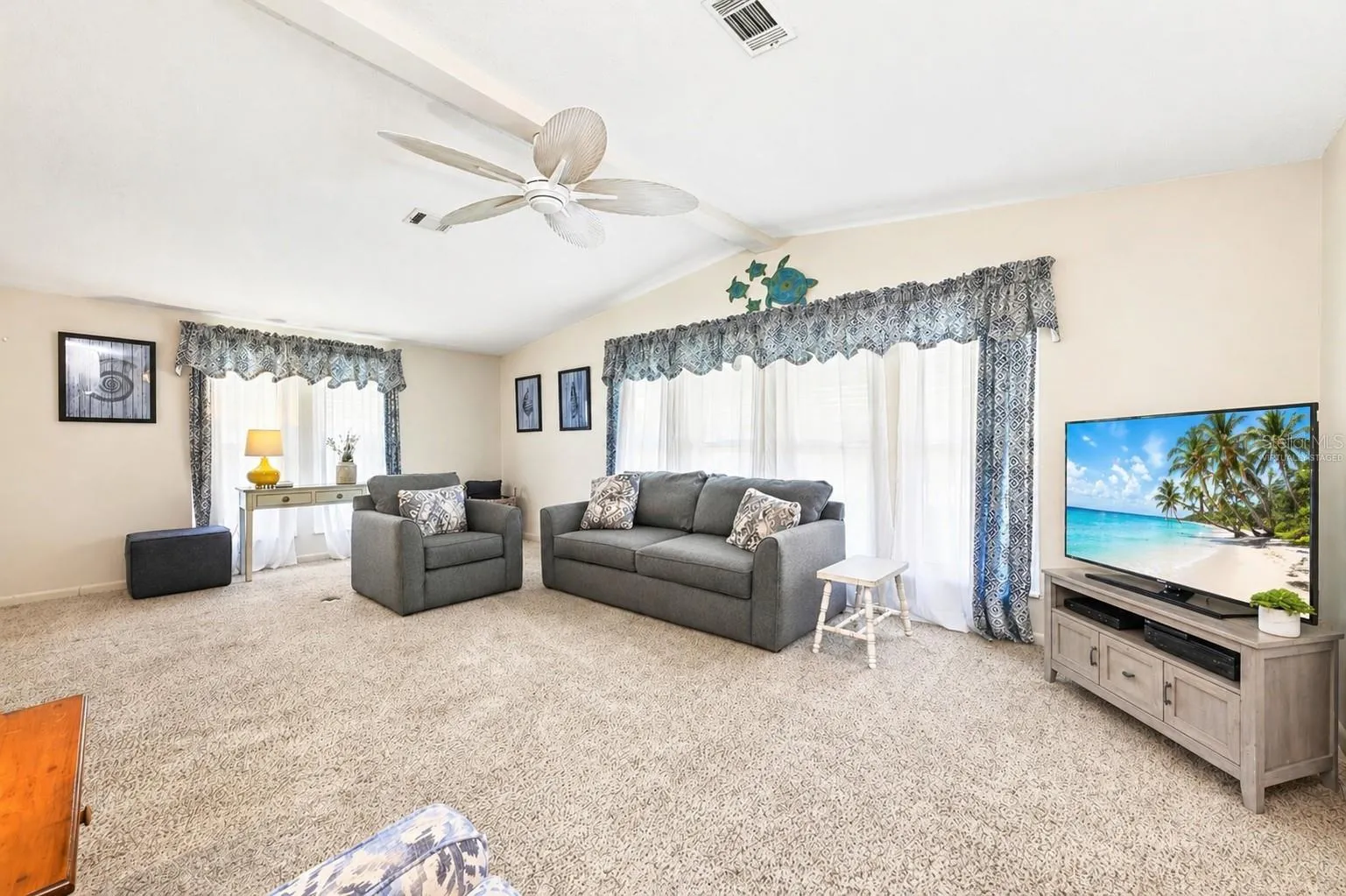 Living Room. Virtually Staged.