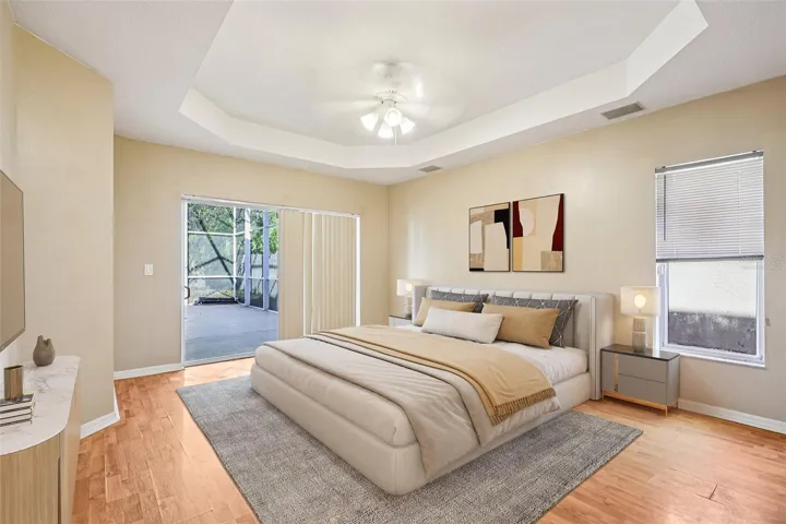 Primary Suite. Virtually Staged.