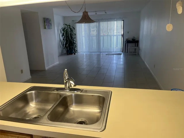 Living room from the kitchen