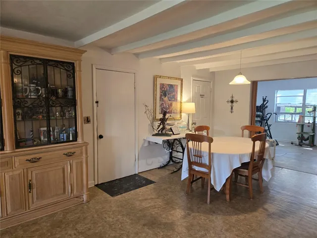Dining area