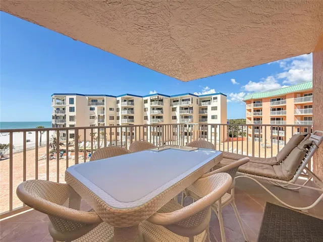 Sitting area on the Balcony!