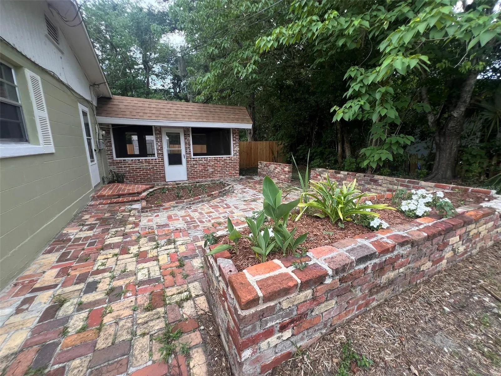 Courtyard Side of Home