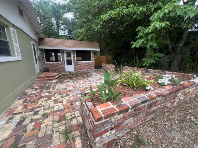 Courtyard Side of Home