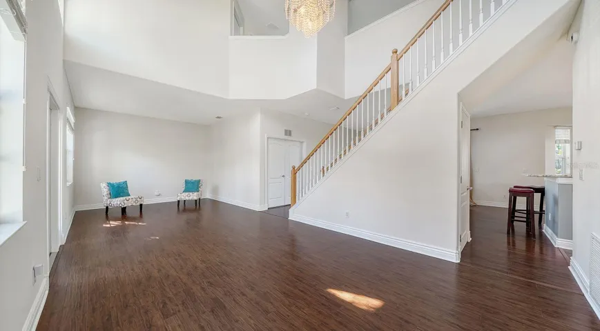 Living Room and Dining Room