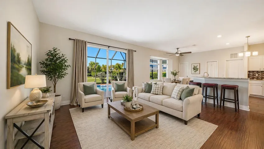 Family Room (Virtually Staged)