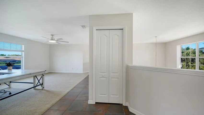 Bonus Room with Closet in Hallway