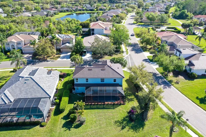 Overhead Backyard View