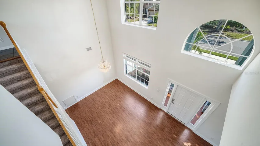 View from 2nd Floor Overlooking Front Entry