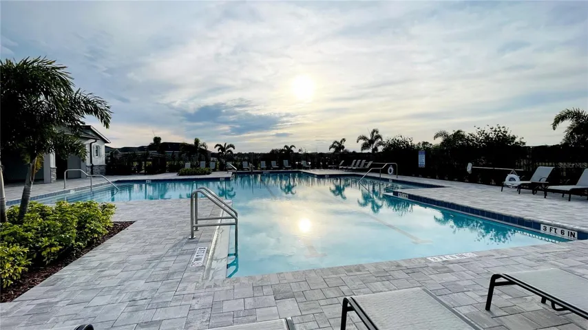 Resort-style pool