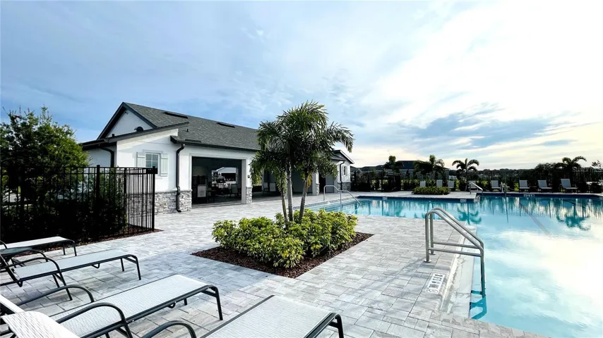 Resort-style pool