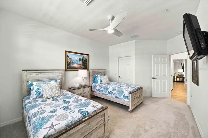 Bedroom 3 - Twin Beds