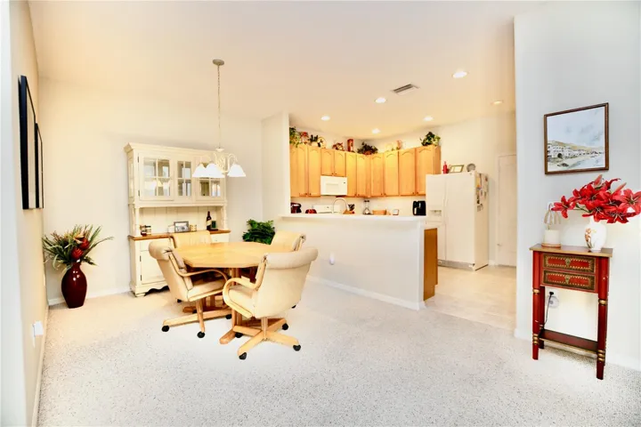 Dining area