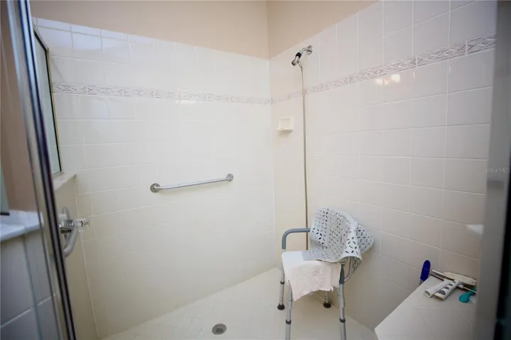 separate shower