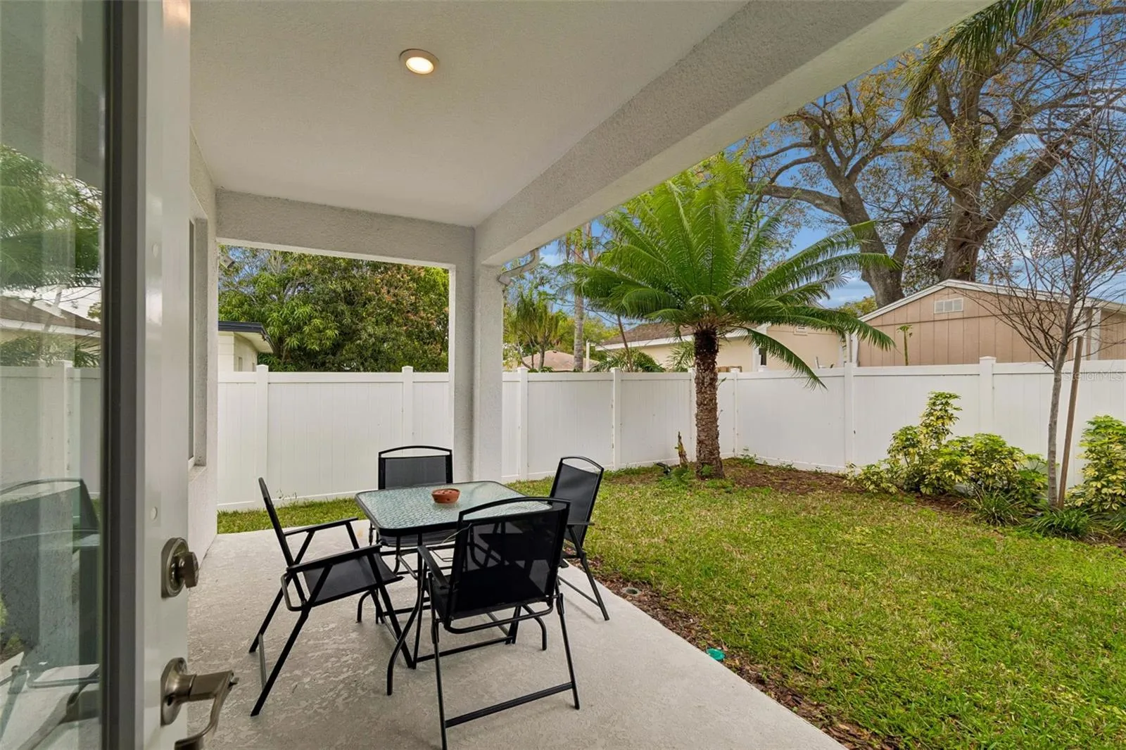 Covered Back Porch