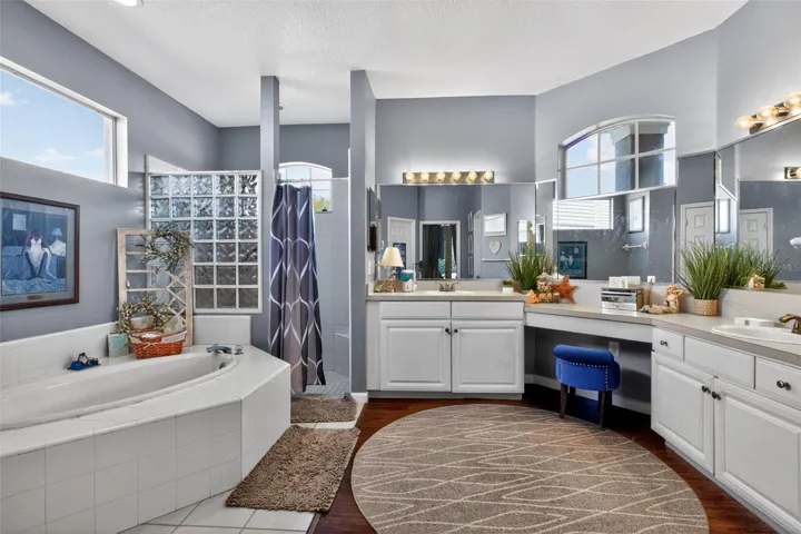 Luxury primary bathroom
