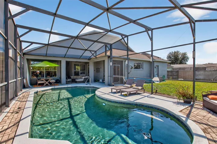 New pool tile, new jets, LED lighting and LED color changing lanai lighting