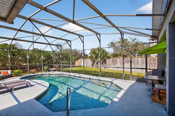 Covered lanai for year round fun!