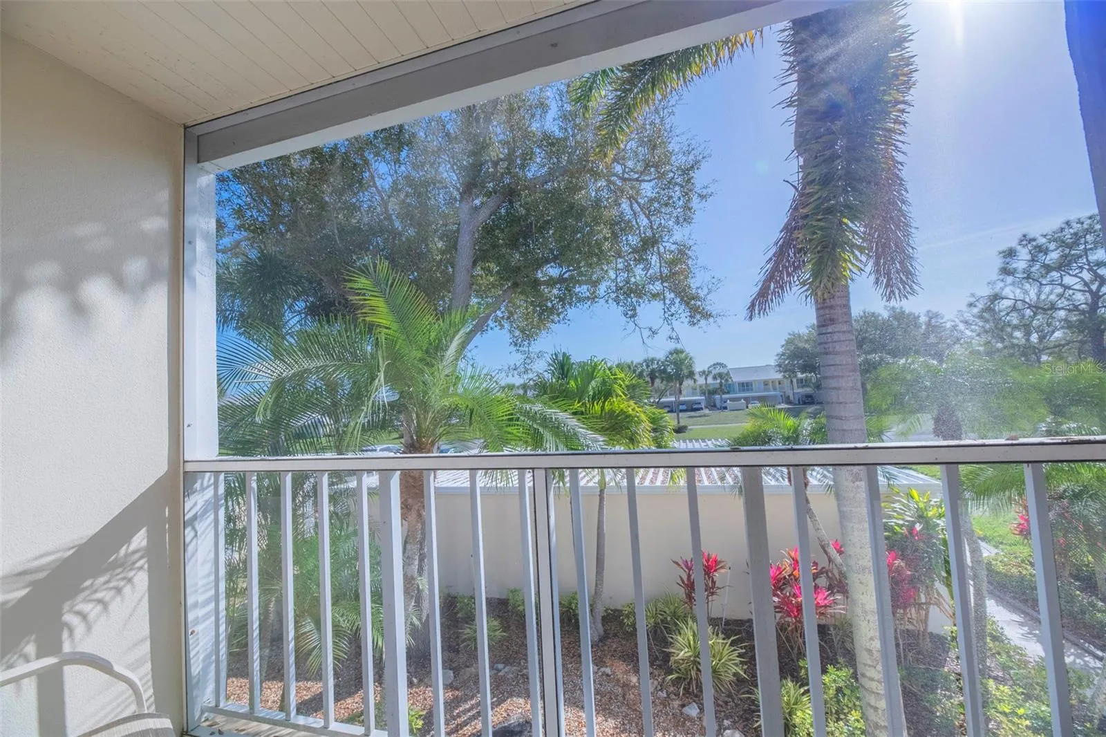 Second bedroom/guest room balcony view.