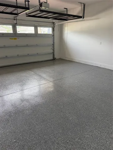 the 2 car garage size