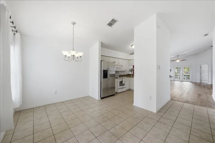Dining area
