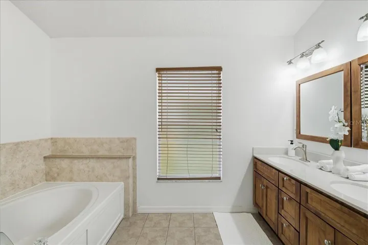 Remodeled primary bathroom
