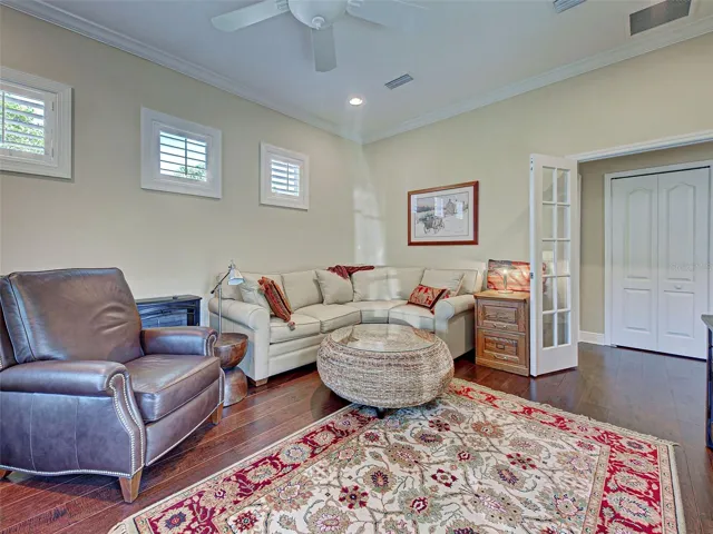 Large den could easily be a 4th bedroom or home office.