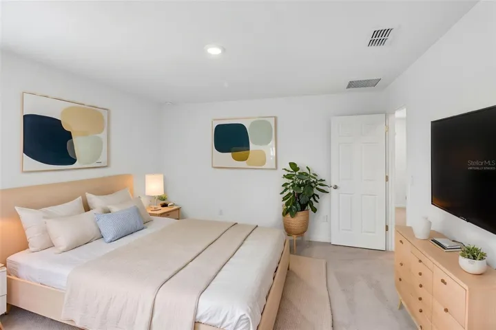 Primary Bedroom - Virtually Staged