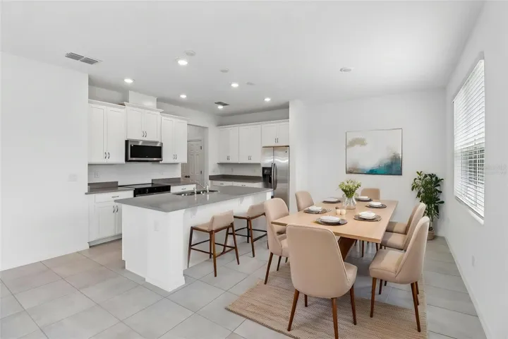 Kitchen / Dining - Virtually Staged