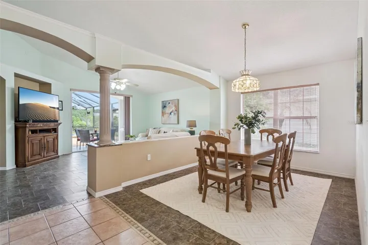 Dining Room Vaulted Ceilings