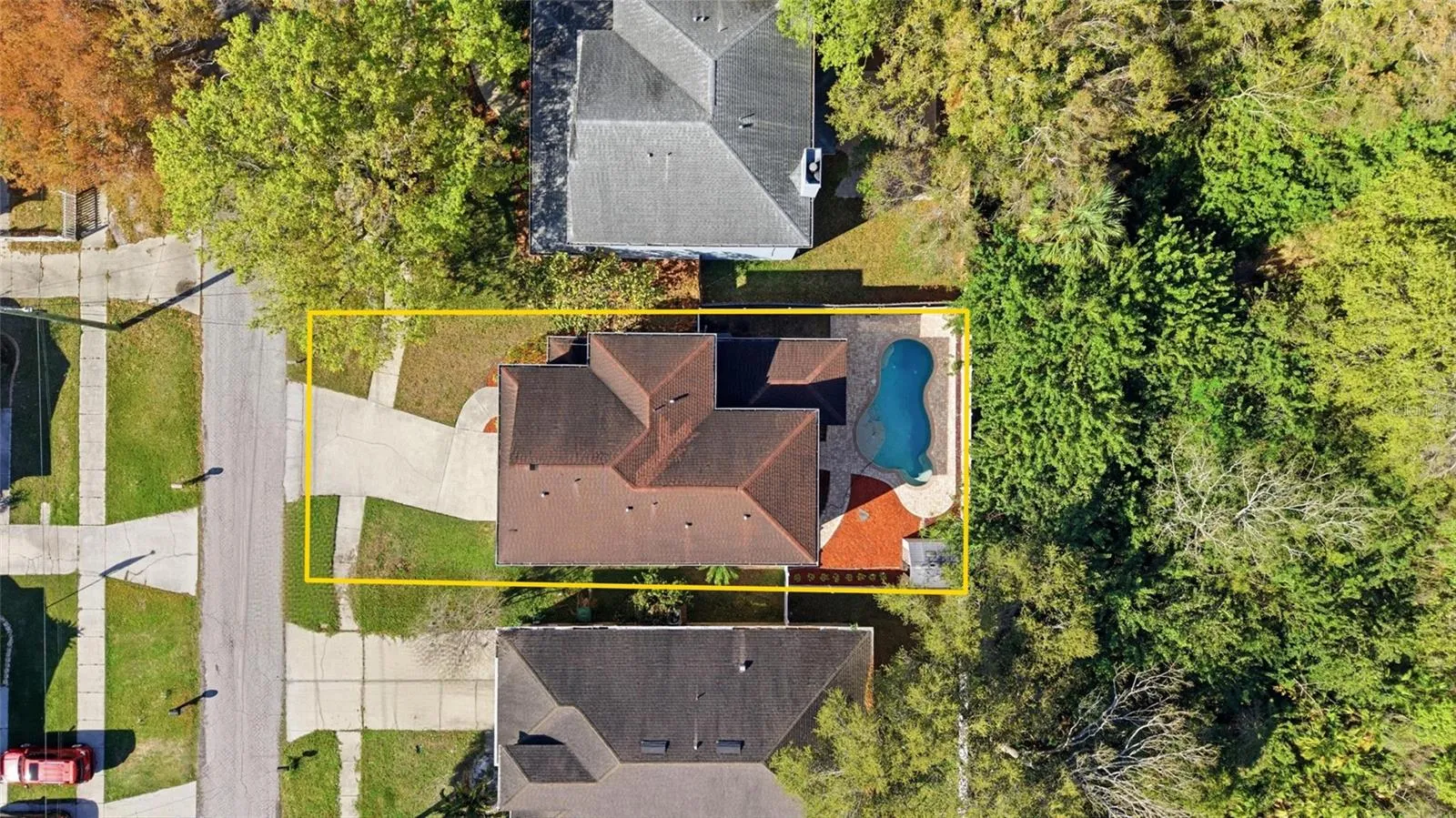 aerial view