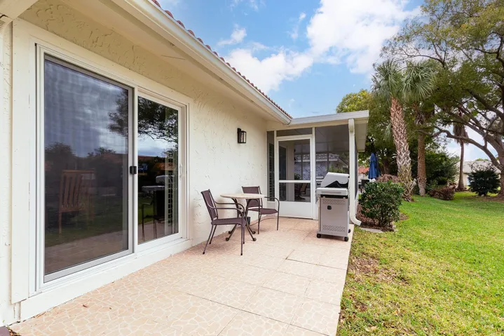 Rear Open Patio