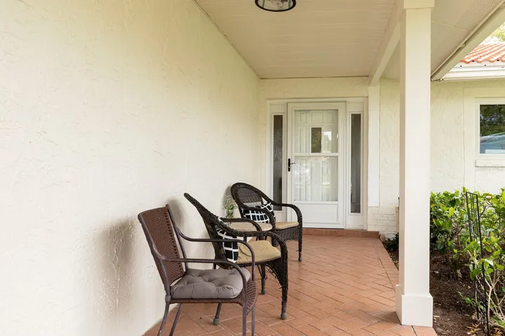 Covered Front Entry
