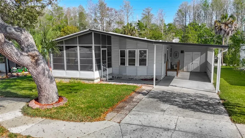 front of the property