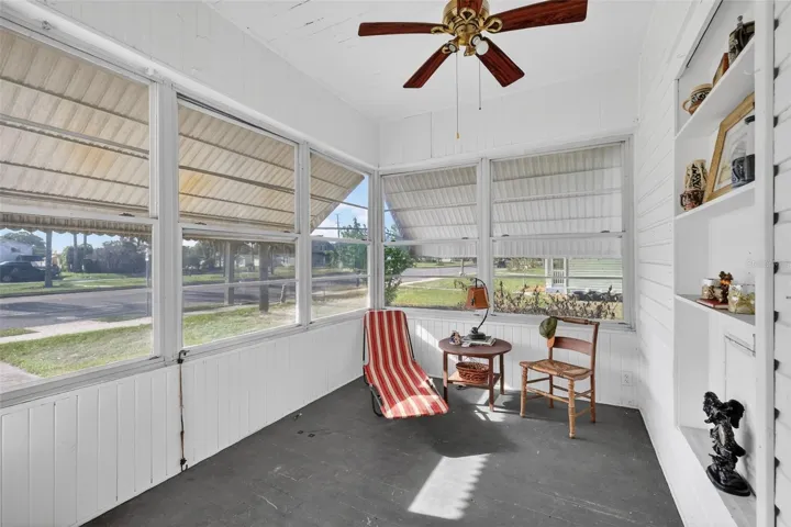 sunporch facing east