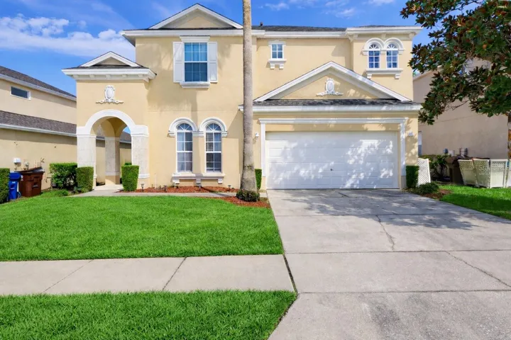 Virtually Staged Front House Exterior