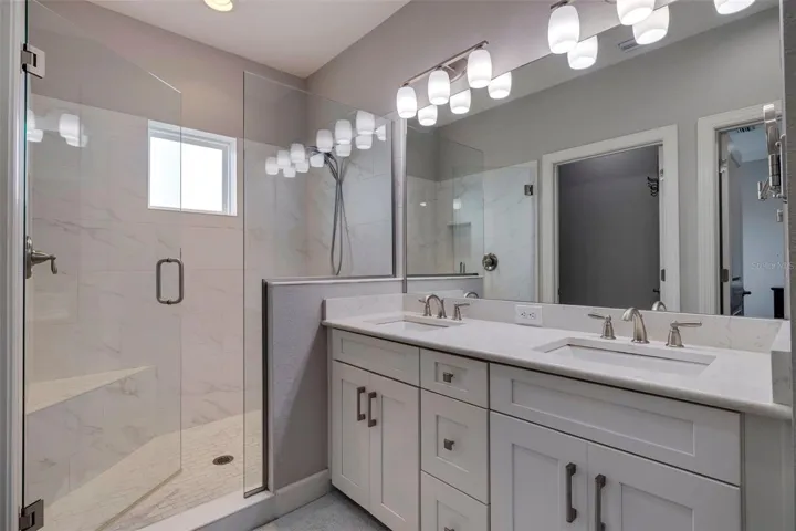Master bathroom