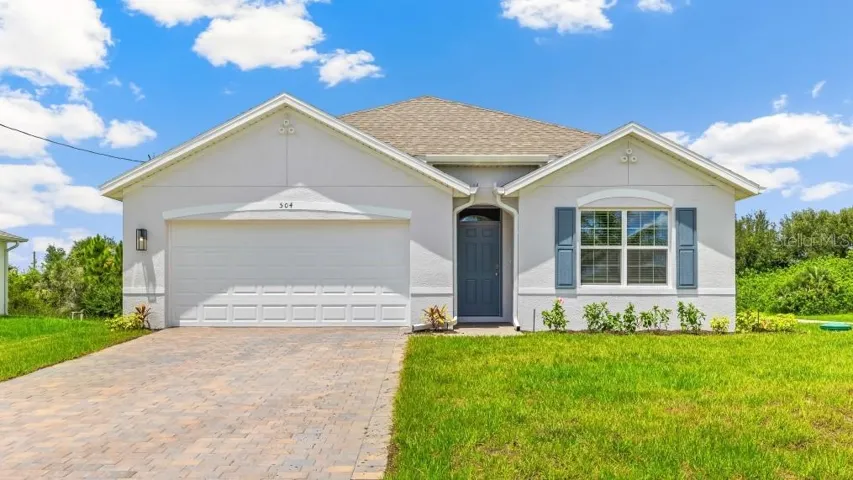 Model home.