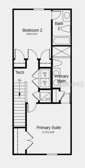 Floor 2 ~ Additional Highlights Include: washer, dryer, refrigerator, whole house blinds