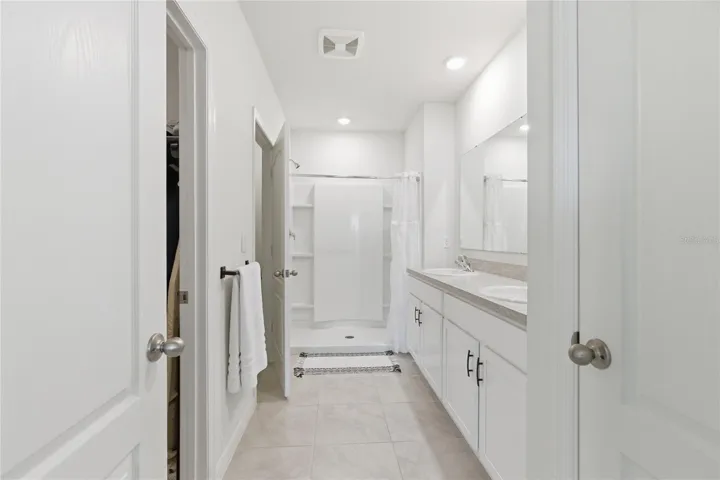 Master bathroom