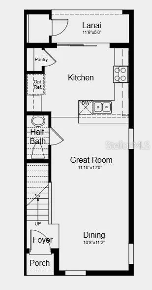 Floor 1 ~ Additional Highlights Include: Washer, dryer, refrigerator, and whole house blinds