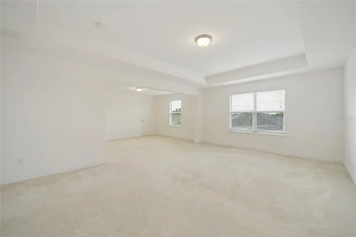 Extended primary suite layout