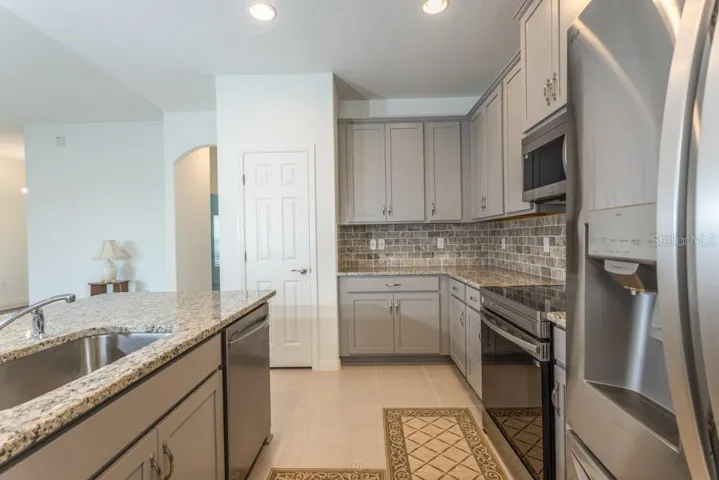 View of the kitchen