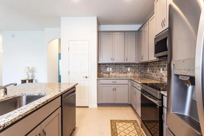 Closet pantry in the kitchen
