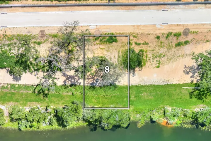 Lot 8 - 90 Feet of direct lake frontage.