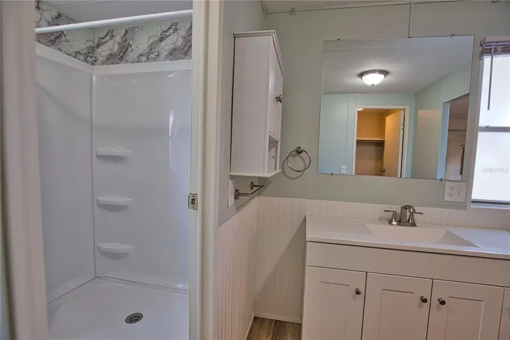 Master bath shower