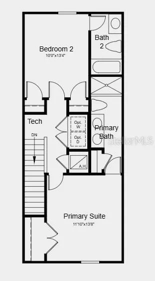 Floor 2 ~ Additional Highlights Include: washer, dryer, refrigerator, whole house blinds