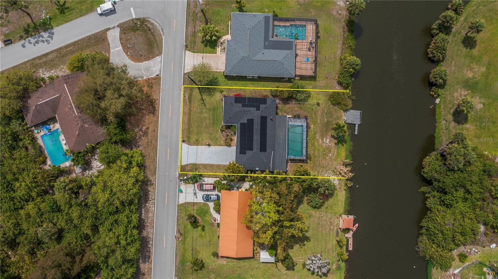 Prime Waterfront Location.
