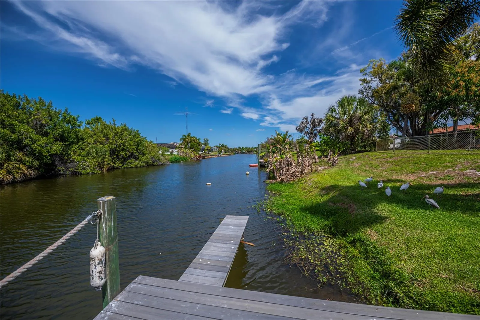 Dockside Living with Magnificent Wide Water Canal Views.