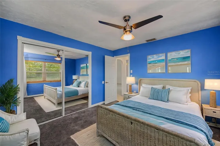VIRTUALLY STAGED 2nd bedroom