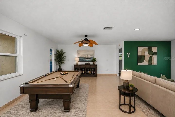 Virtually Staged Bright and Spacious Living